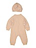 Unbranded 100% Cotton Tan Long Sleeve Outfit Size 80 cm / US 12-18 MO - photo 2