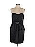 BCBGMAXAZRIA 100% Polyester Black Cocktail Dress Size 12 - photo 1