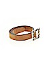 Express 100% Leather Solid Brown Leather Belt Size M - photo 1