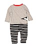 Baby Gap 100% Cotton Gray Long Sleeve Outfit Size 6-12 mo - photo 2