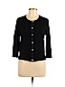 Kate Spade New York 100% Wool Black Wool Cardigan Size L - photo 1