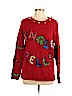 Poof! Red Pullover Sweater Size L - photo 1