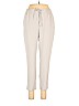 H&M 100% Polyester Ivory Casual Pants Size 10 - photo 1
