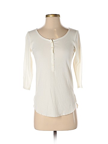 Hollister 3/4 Sleeve Henley (view 1)