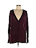 American Eagle Outfitters 100% Cotton Burgundy Cardigan Size M - photo 1