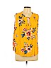 Old Navy 100% Rayon Yellow Sleeveless Blouse Size XL - photo 1