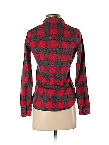 American Eagle Outfitters Long Sleeve Button-Down Shirt (view 2)