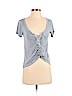 American Eagle Outfitters Blue Short Sleeve Top Size XS - photo 1