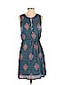 Lucky Brand Blue Casual Dress Size XS - photo 1