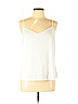 Unbranded 100% Polyester White Tank Top Size 1X - photo 1