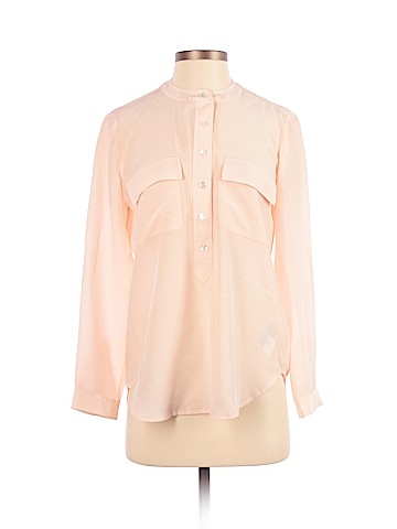 Banana Republic Long Sleeve Silk Top (view 1)