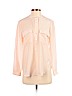 Banana Republic 100% Silk Pink Long Sleeve Silk Top Size S (petite) - photo 1