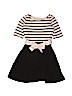 Assorted Brands Stripes Black Dress Size XS (kids) - photo 1
