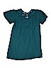 Old Navy 100% Rayon Solid Teal Dress Size 8 - photo 2