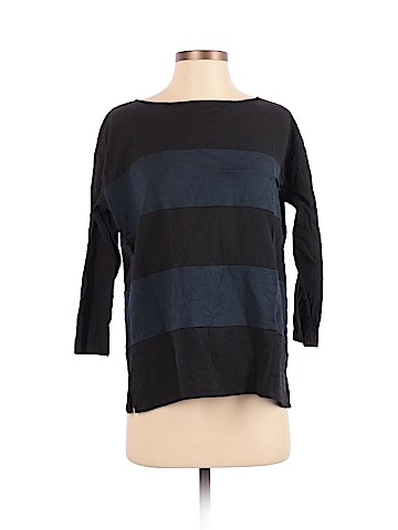 Theory 3/4 Sleeve Silk Top (view 1)