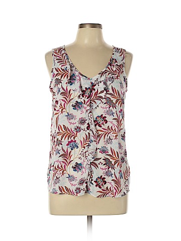 Pink Rose Sleeveless Blouse (view 1)