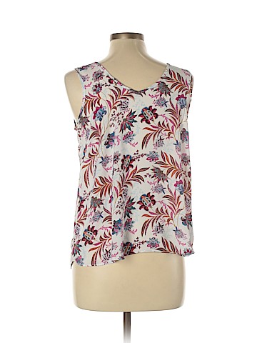 Pink Rose Sleeveless Blouse (view 2)