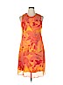 Jessica Howard 100% Polyester Orange Casual Dress Size 16 - photo 1