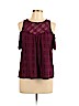 A. Byer Purple Sleeveless Top Size L - photo 1