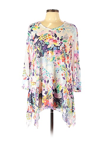 Unbranded 3/4 Sleeve T-Shirt (view 1)