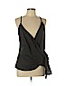 LA CONFECTION 100% Cotton Black Sleeveless Top Size L - photo 1