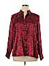 Venezia Sport 100% Polyester Red Long Sleeve Blouse Size 14 - 16 - photo 1
