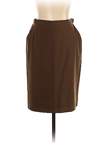 Donna Karan Signature Wool Skirt (view 1)