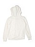 Wonder Nation White Zip Up Hoodie Size 7 - 8 - photo 2
