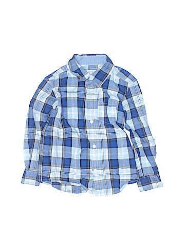 Carter's Long Sleeve Button-Down Shirt (view 1)