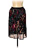 Mossimo 100% Polyester Black Casual Skirt Size 10 - photo 1