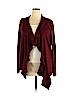 Karen Scott 100% Acrylic Burgundy Cardigan Size XXL - photo 1