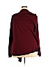 Karen Scott 100% Acrylic Burgundy Cardigan Size XXL - photo 2