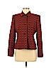 Oscar by Oscar De La Renta 100% Polyester Red Blazer Size 8 (petite) - photo 1