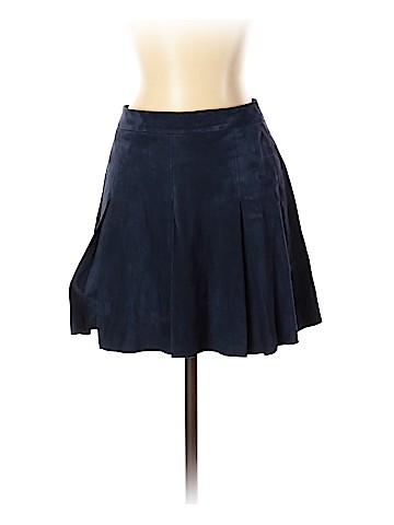 Alice + Olivia Leather Skirt (view 1)