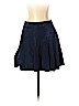 Alice + Olivia 100% Leather Blue Leather Skirt Size 2 - photo 1