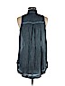 Free People 100% Rayon Gray Sleeveless Blouse Size M - photo 2