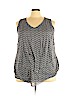 Catherines 100% Polyester Black Sleeveless Top Size 3X - photo 1