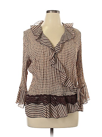 Sunny Leigh 3/4 Sleeve Blouse (view 1)