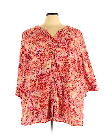 Catherines 3/4 Sleeve Blouse (view 1)