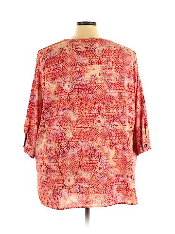 Catherines 3/4 Sleeve Blouse (view 2)