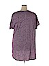 Woman Within Purple Short Sleeve Top Size 20 - 18 - photo 2