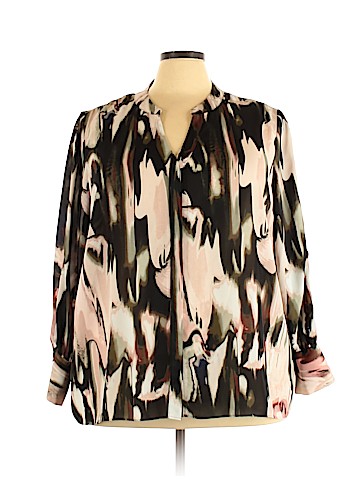 Jennifer Lopez Long Sleeve Blouse (view 1)