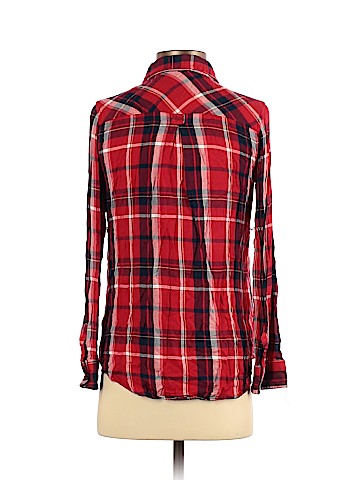 Isabel Maternity Long Sleeve Button-Down Shirt (view 2)