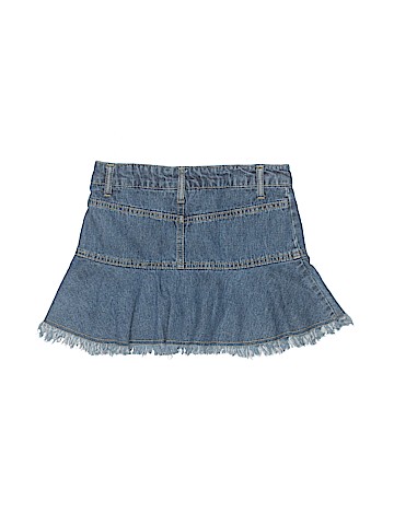 Jeanie Bleu Denim Skirt (view 2)
