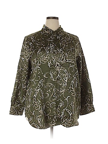 Woman Within Long Sleeve Blouse (view 1)