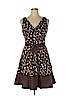 Nine West Brown Casual Dress Size 14 - photo 1