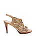 Adrienne Vittadini Tan Heels Size 6 1/2 - photo 1