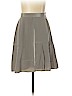 Club Monaco 100% Silk Gray Silk Skirt Size 0 - photo 1