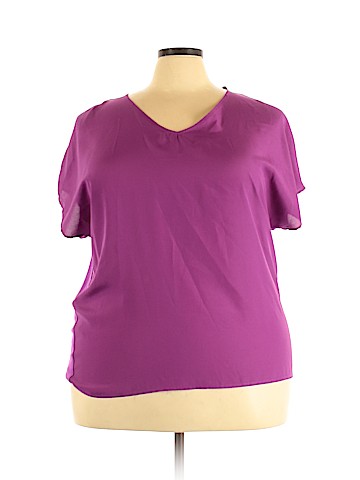 Lane Bryant Short Sleeve Blouse (view 1)