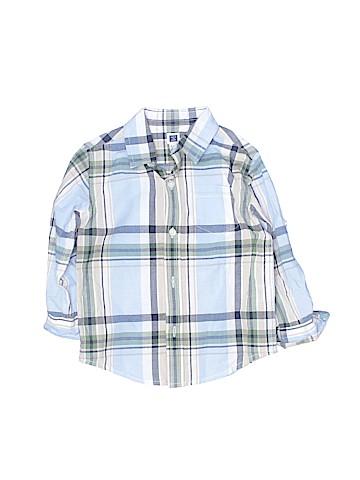 Janie and Jack Long Sleeve Button-Down Shirt (view 1)
